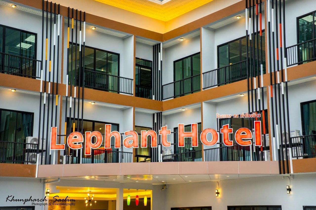 The Lephant Hotel Surat Thani Buitenkant foto